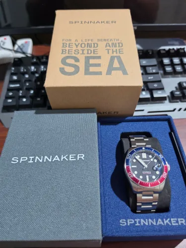 Relógio spinnaker automático Pepsi