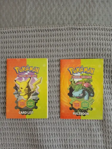 Cardlist e Rulebook Pokemon