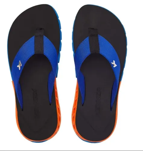 Chinelo Sandália Kenner Rakka Dbt-02 Masculino Azul/laranja