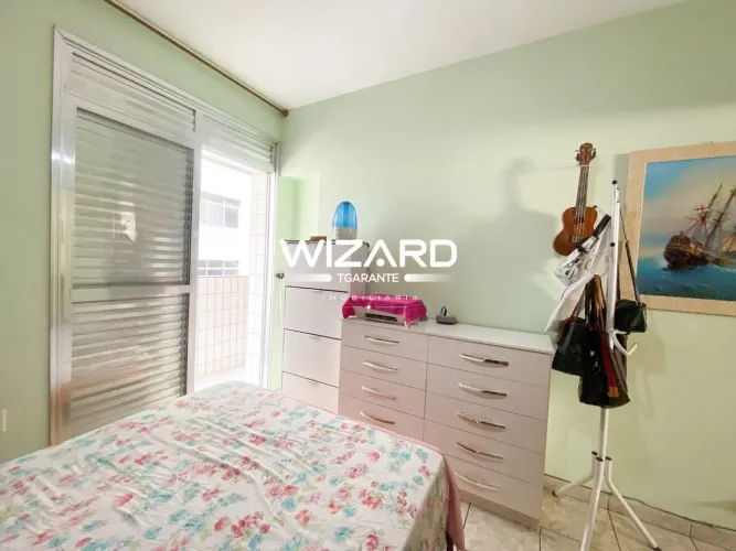 Apartamento para venda com 1 dormitório em Santos - Gonzaga