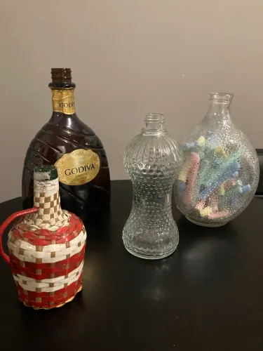 Garrafas decoração