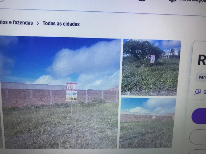 Terrenos 200 e 360 m2 a poucos metros da entrada do aeroporto/ troco em Strada/Saveiro/S10