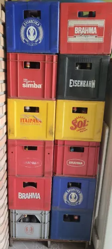 Garrafas 600ml com engradado só R$40,00