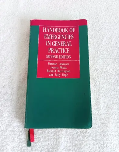 Livro Medicina Handbook of Emergencies in General Practice Oxford