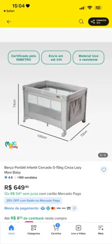 Cercadinho MAXY BABY LAZY