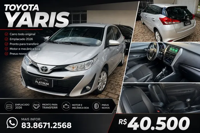 Toyota Yaris XL Plus Tech 1.3 Flex 16V Aut. 2020