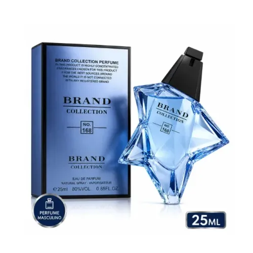 Perfume Feminino Brand Collection Nº168 25ml Inspirado em Angel - Fragrância Marcante