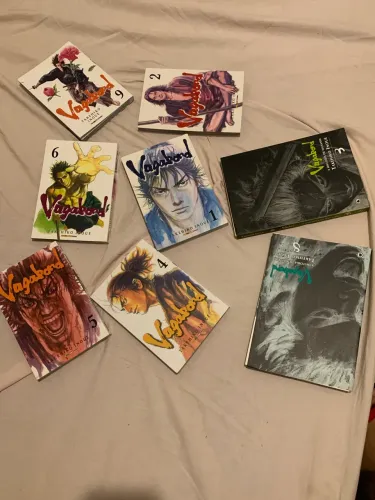 Coleção de mangás Vagabond Vol. 1 ao 9