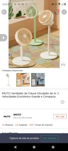 Ventilador 110v