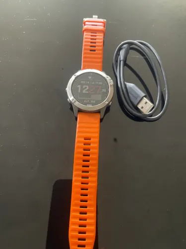 Relógio Garmin fênix 6 shapphire