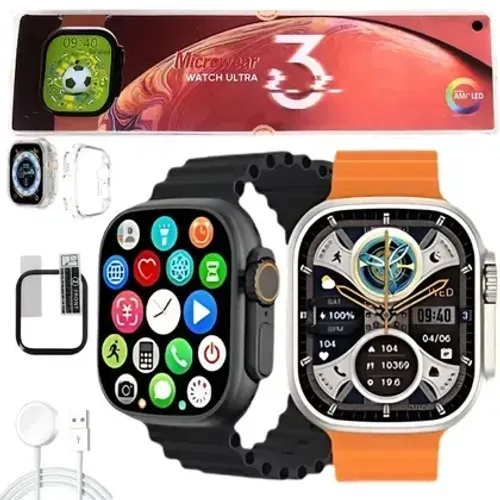 Relógio Smart Microwear Ultra Pro 49mm Original Lacrado + Garantia