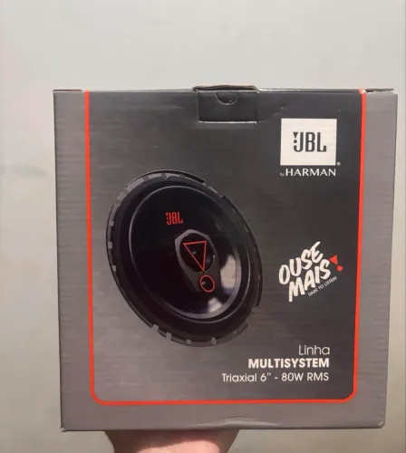 Alto-falante JBL Multisystem 6" Triaxial 80W RMS (Par) - Novo na Caixa