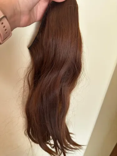 Cabelo Humano, 200 g, 50 cm, usado apenas 1 vez 