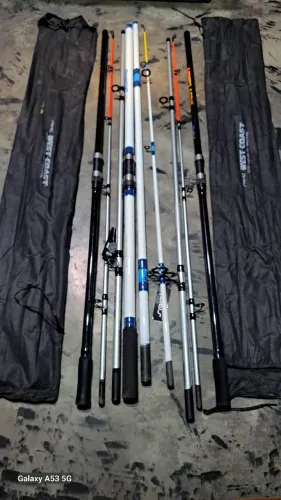 3 varas novas de praia 4.20 m 