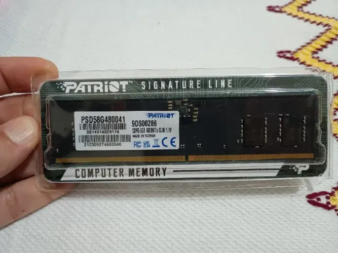 Memória ddr5 8gb 4800mhz de Desktop Patriot - 8 gb ram ddr5 PC