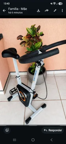 Bicicleta Ergométrica Dream Fitness - Seminova