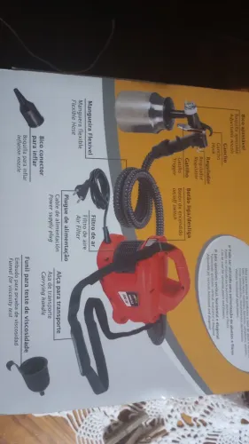 Pistola para pintura 600W