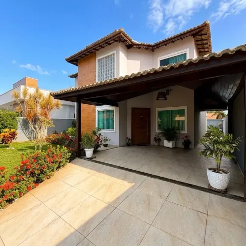 Espetacular Casa com 3 Suítes por R$ 900.000 no Condomínio dos Pássaros Cabo Frio/RJ