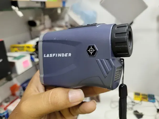 Medidor de Distância a Laser Alta Precisão Telêmetro Tático Lasfinder