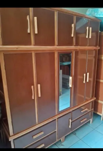 Guarda roupa novo de madeira 5 portas duplex faço entrega 
