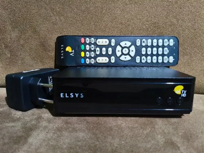Receptor Digital Oi Tv Hd Elsys Etrs35 Usado Funcionando Perfeitamente