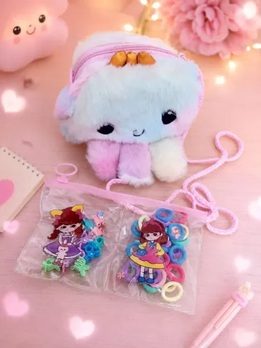 Bolsa pelúcia infantil