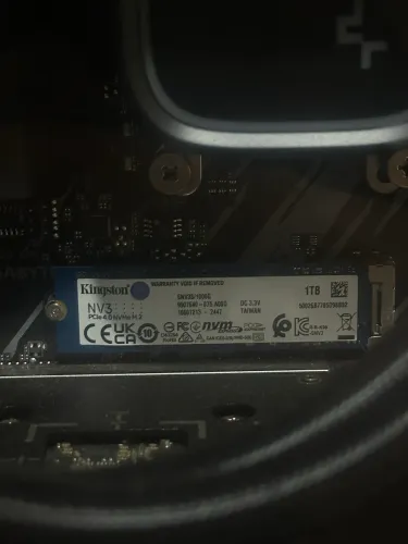 SSD Kingston NV3, 1 TB,Leitura: 6000 MB/s, Gravação: 4000 MB/s