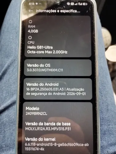 Celular xiaomi Hiper OS