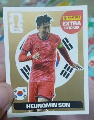 HEUNGMIN SON - OURO - FIGURINHA ALBUM