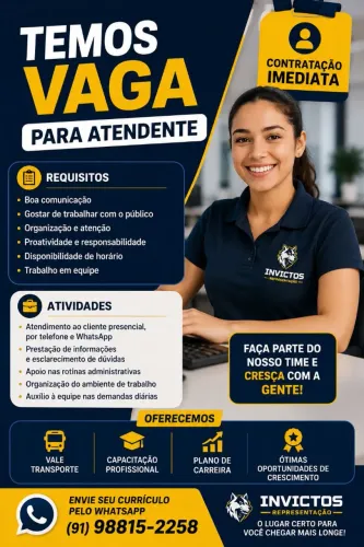 Vagas Disponíveis