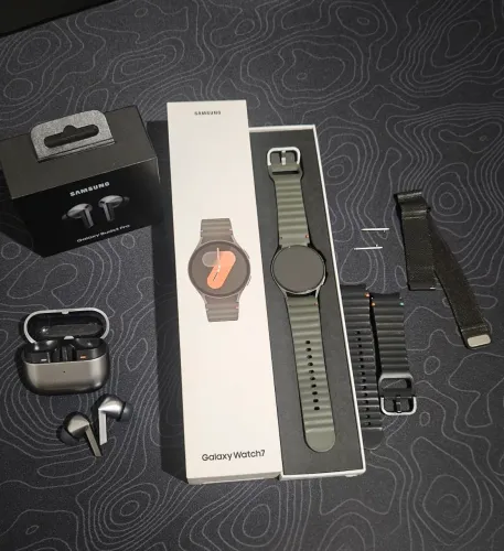 Kit samsung galaxy watch 7 + galaxy buds 3 pro