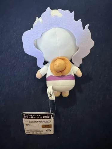 Luffy Gear 5 Nika Pelúcia Oficial Banpresto/Bandai Japão com Tag
