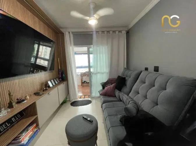 Apartamento com 2 dormitórios à venda, 88 m² por R$ 680.000,00 - Canto do Forte - Praia Gr