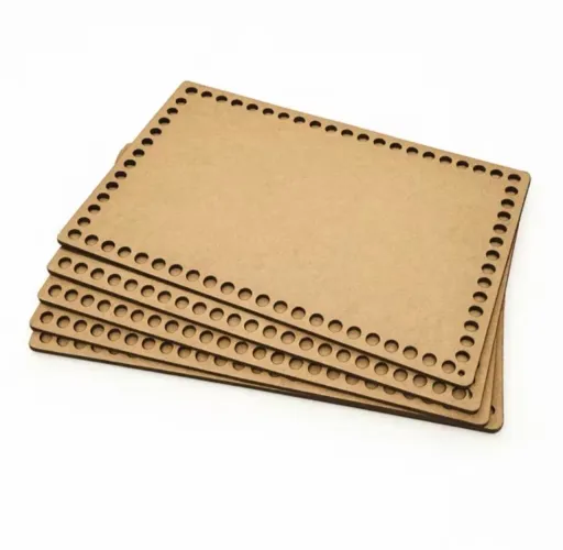 5 bases MDF para coche 15x20