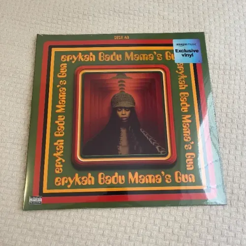 LP Mama's Gun - Erykah Badu(25th Anniversary)(Vinil duplo Vermelho) Lacrado