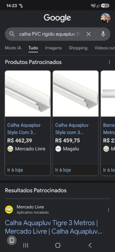 CALHAS AQUAPLUV STYLE EM PVC RÍGIDO TIGRE