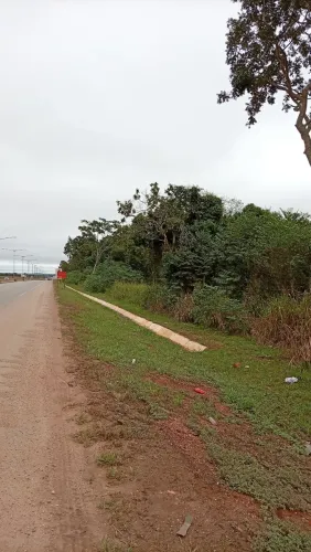 Vendo terreno em frente Matsuda ao lado do posto Trevisan na rodovia dos imigrantes 50x250