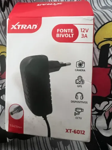 Fonte carregador compatível com parafusadora 12V