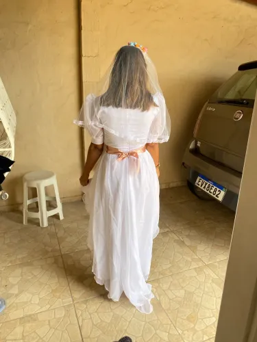 Vestido noiva caipira