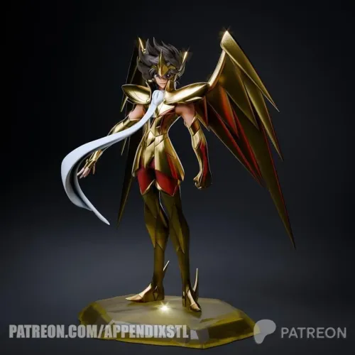 Estátua Seiya de Sagitário escala 1/6 - Resina Premium Edição de Luxo