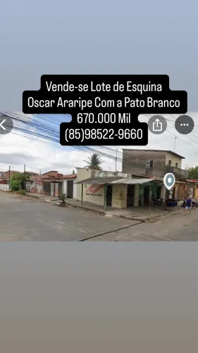 Vende se casa na Oscar araripe
