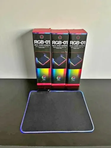 Mouse Pad Gamer 25cm x 30cm Led Rgb a Pronta Entrega