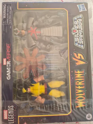 Wolverine e Samurai de Prata Gamerverse Marvel Legends