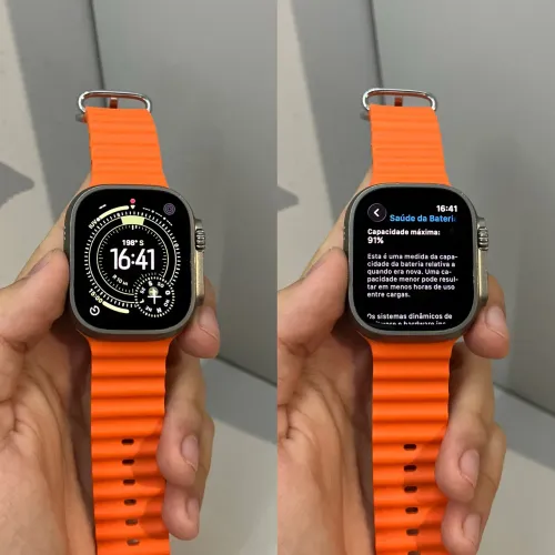 Apple Watch ULTRA 2 49mm Titânio Natural (Usado)
