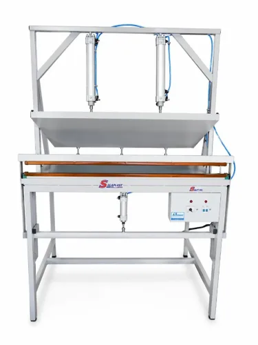 MAQUINA SELADORA PRENSA PNEUMATICA TRAVESSEIRO ALMOFADA COLCHAO