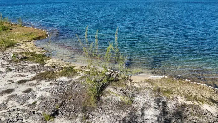 terreno com 5.000 metros quadrados nas margens da lagoa do Bom Fim