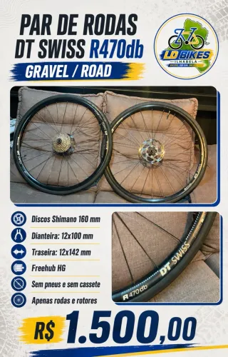 Par de rodas DT Swiss R 470 db 