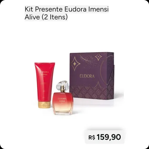 Kit Eudora perfume imensi alive