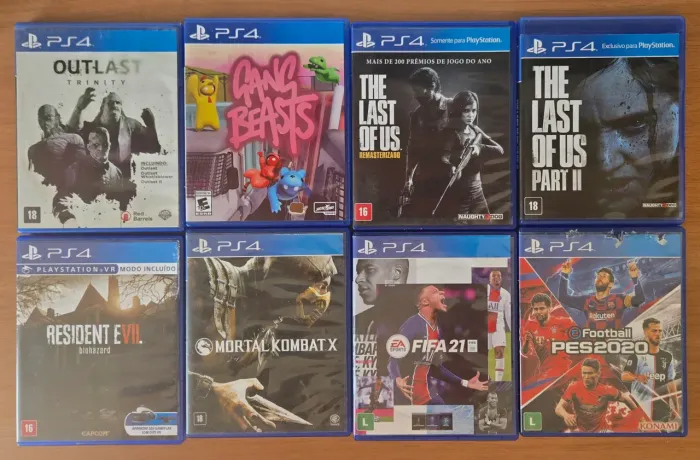 Jogos Playstation 4 - Ler Descrição