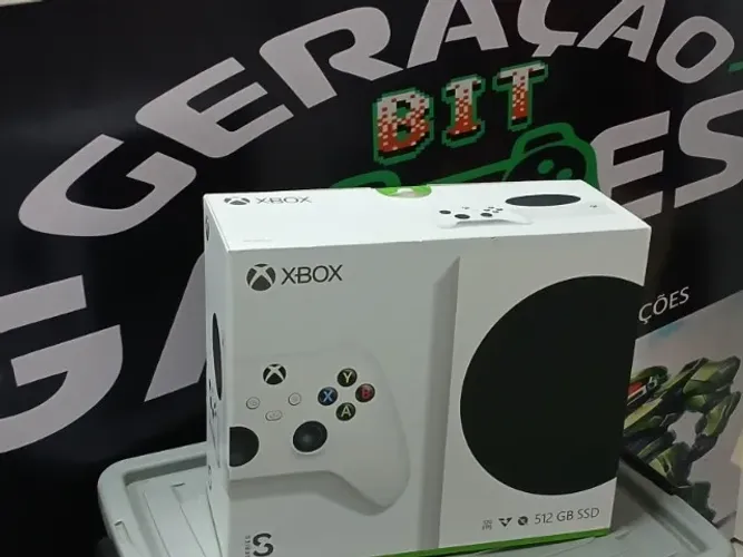 Xbox Series S 512Gb Caixa Lacrada até 12X no cartão - loja física